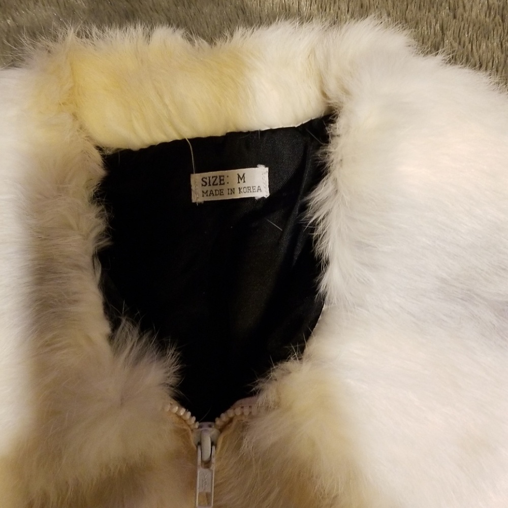 100 Percent Authentic Vintage Rabbit Fur Jacket - Picture 2 of 7